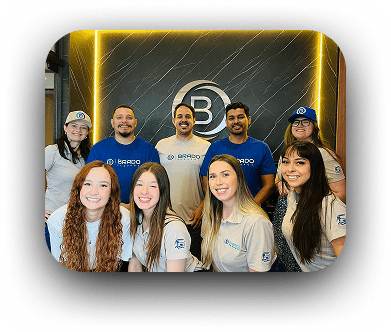 A equipe Brado Corretora